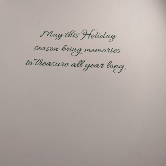 Holiday Greeting Card Vintage Sled Winter Clothes Michelle Palmer - Picture 2 of 5